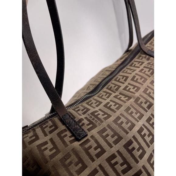 Sold‼️Fendi Zucchino Canvas Tote - Picture 6 of 15